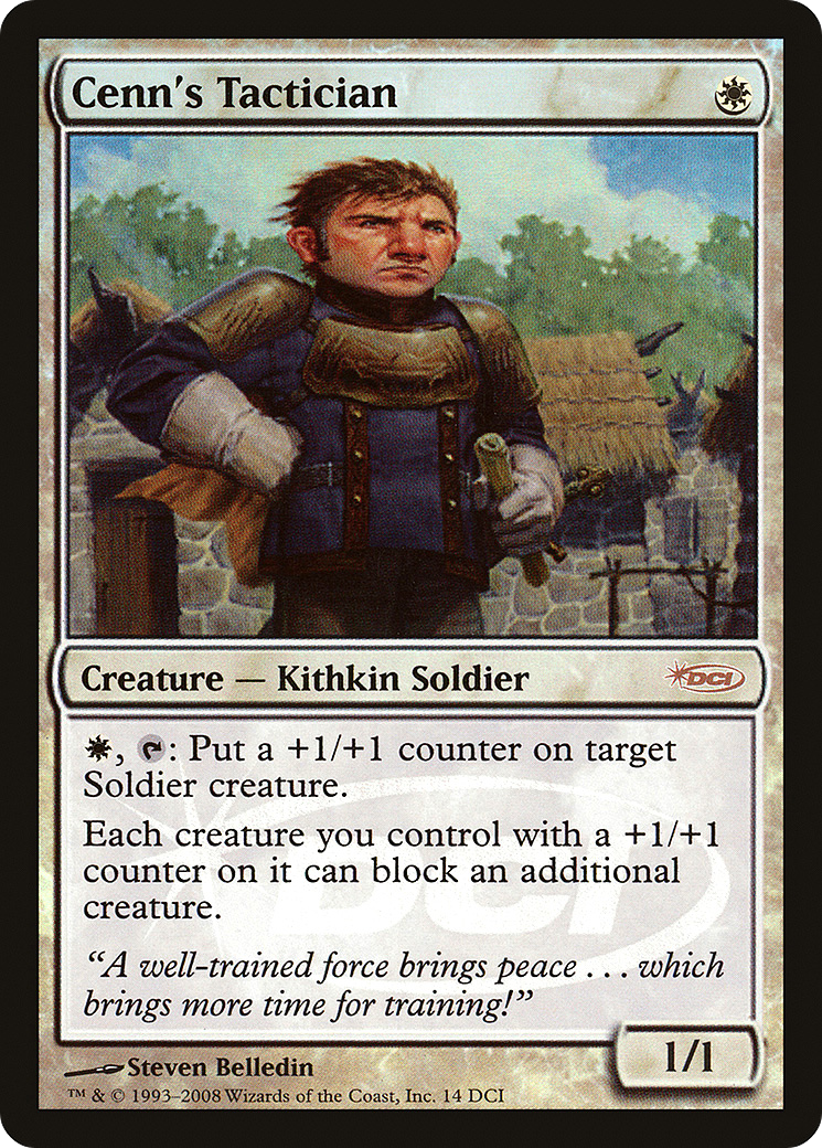 Cenn's Tactician (WPN-014)  Foil - DCI Promos