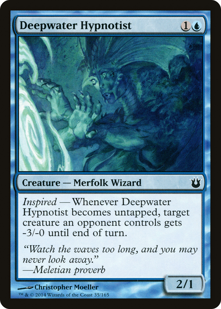 Deepwater Hypnotist (BNG-035)  Foil - Born of the Gods