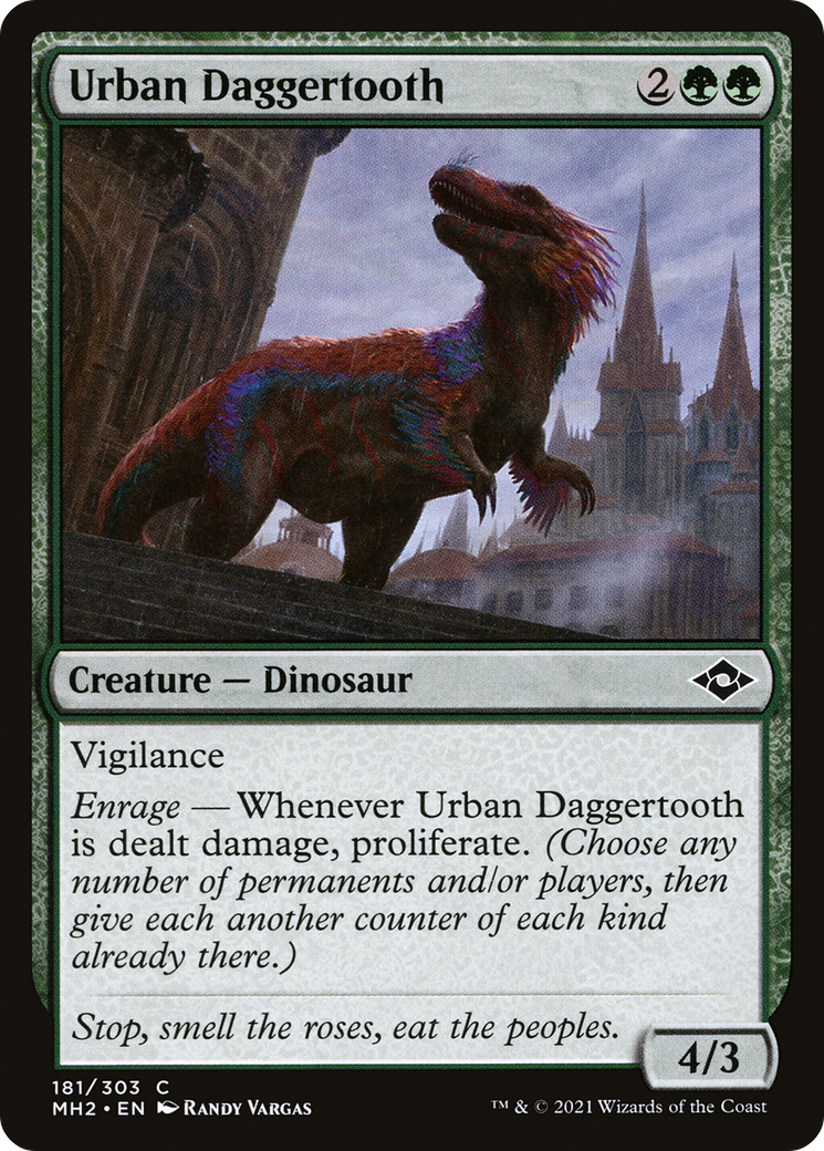 Urban Daggertooth (MH2-181)  Foil - Modern Horizons 2