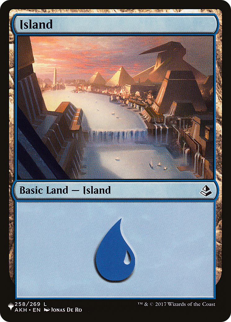 Island (258) (LIST-AKH-258)  - The List