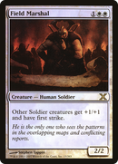 Field Marshal (10E-15★)  Foil - Tenth Edition