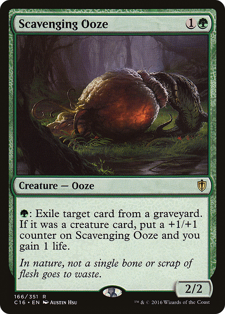 Scavenging Ooze (C16-166)  - Commander 2016
