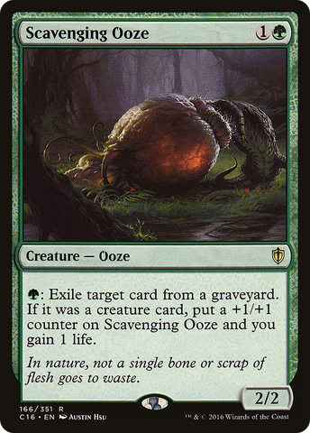 Scavenging Ooze (C16-166)  - Commander 2016