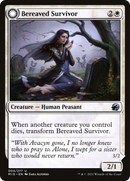Bereaved Survivor (MID-004)  Foil - Innistrad: Midnight Hunt: (Double Faced Transform)