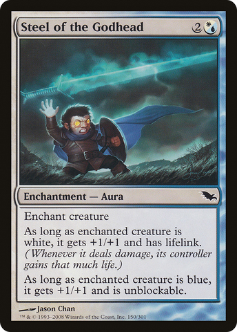 Steel of the Godhead (SHM-150)  Foil - Shadowmoor