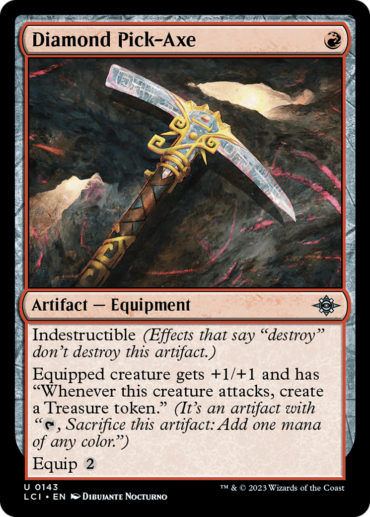 Diamond Pick-Axe (LCI-143)  - The Lost Caverns of Ixalan