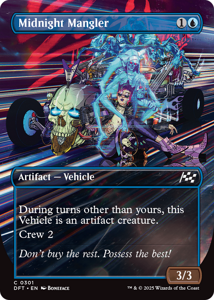 Midnight Mangler (Borderless) (DFT-301) - Aetherdrift (Borderless)