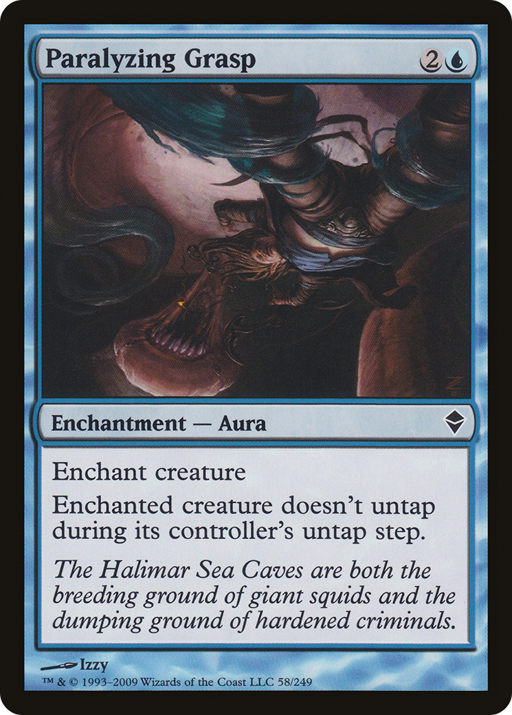 Paralyzing Grasp (ZEN-058)  - Zendikar