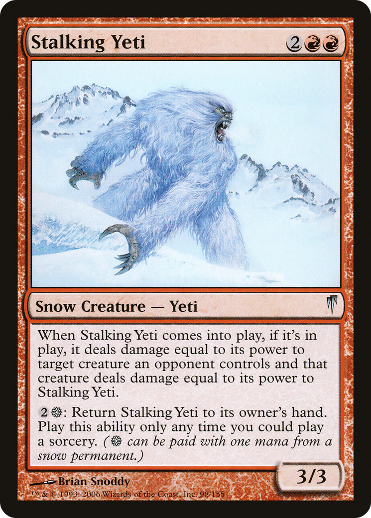 Stalking Yeti (CSP-098)  - Coldsnap