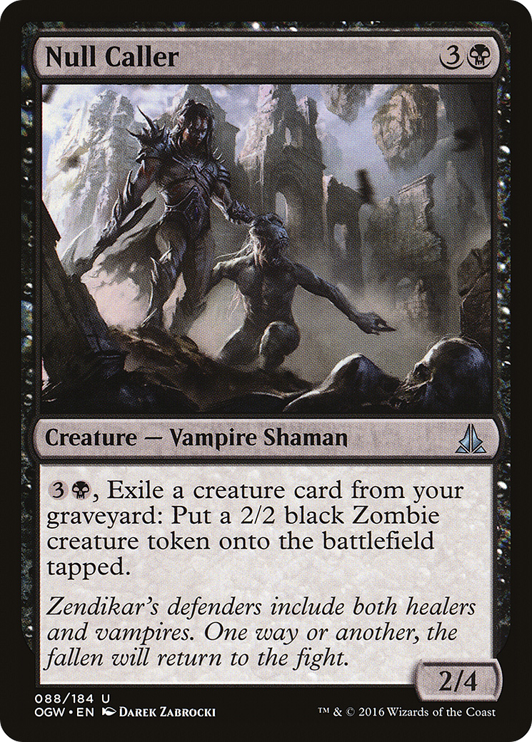 Null Caller (OGW-088)  Foil - Oath of the Gatewatch