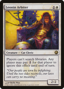 Leonin Arbiter (SOM-014)  Foil - Scars of Mirrodin