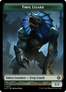 Frog Lizard (TLCC-013)  Foil - The Lost Caverns of Ixalan Commander Tokens
