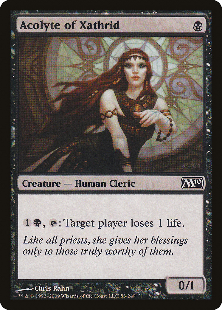 Acolyte of Xathrid (M10-083)  Foil - Magic 2010