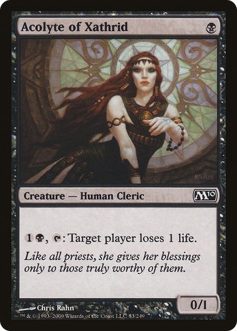 Acolyte of Xathrid (M10-083)  - Magic 2010