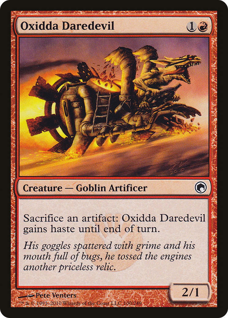 Oxidda Daredevil (SOM-100)  Foil - Scars of Mirrodin
