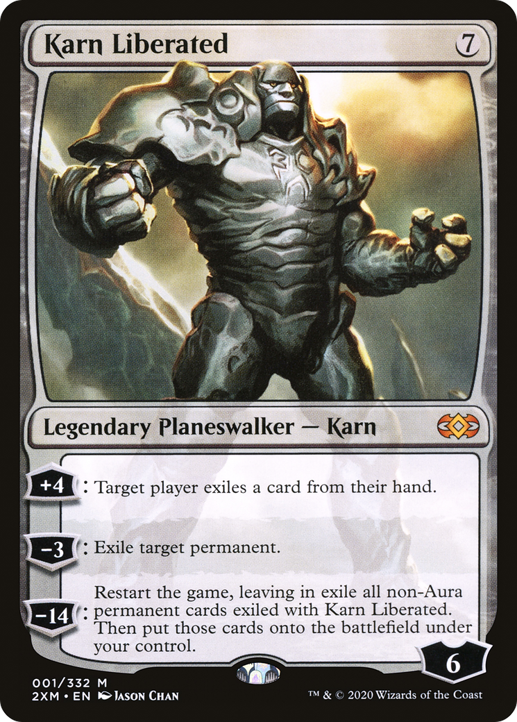 Karn Liberated (2XM-001)  Foil - Double Masters