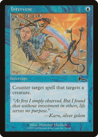 Intervene (ULG-033)  Foil - Urza's Legacy