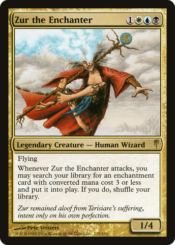 Zur the Enchanter (CSP-135)  Foil - Coldsnap
