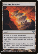 Unstable Frontier (LIST-CON-145)  - The List