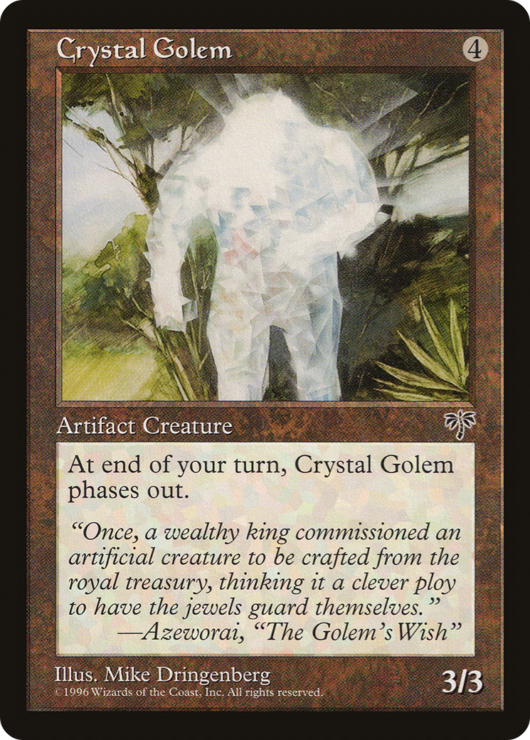 Crystal Golem (MIR-)  - Mirage
