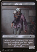 Walker (Metal Head // Treasure) Double-sided Token (SLD-152 // 153)  Foil - Secret Lair Drop