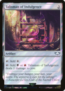 Talisman of Indulgence (Surge Foil) (40K-257★) - Warhammer 40,000 Commander Foil