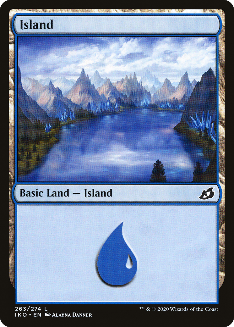 Island (263) (IKO-263)  Foil - Ikoria: Lair of Behemoths