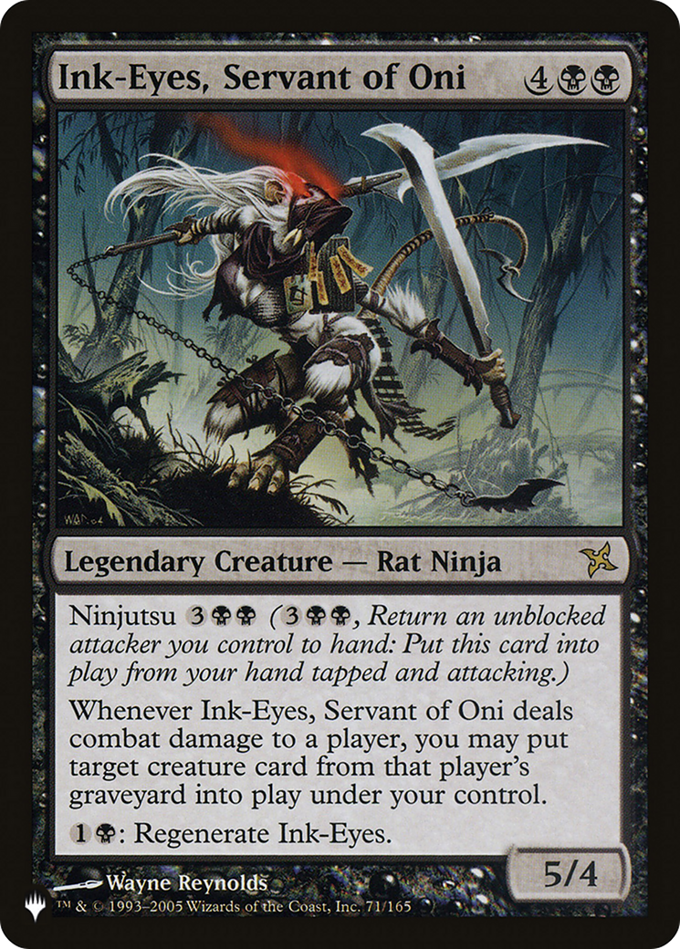 Ink-Eyes, Servant of Oni (LIST-71/165)  - The List