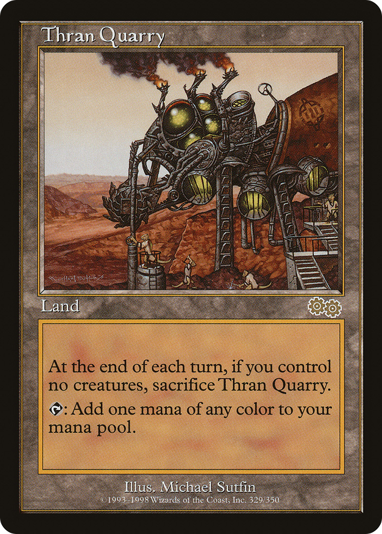 Thran Quarry (USG-329)  - Urza's Saga