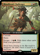 Bloodbraid Challenger (Extended Art) (M3C-070)  - Modern Horizons 3 Commander: (Extended Art)