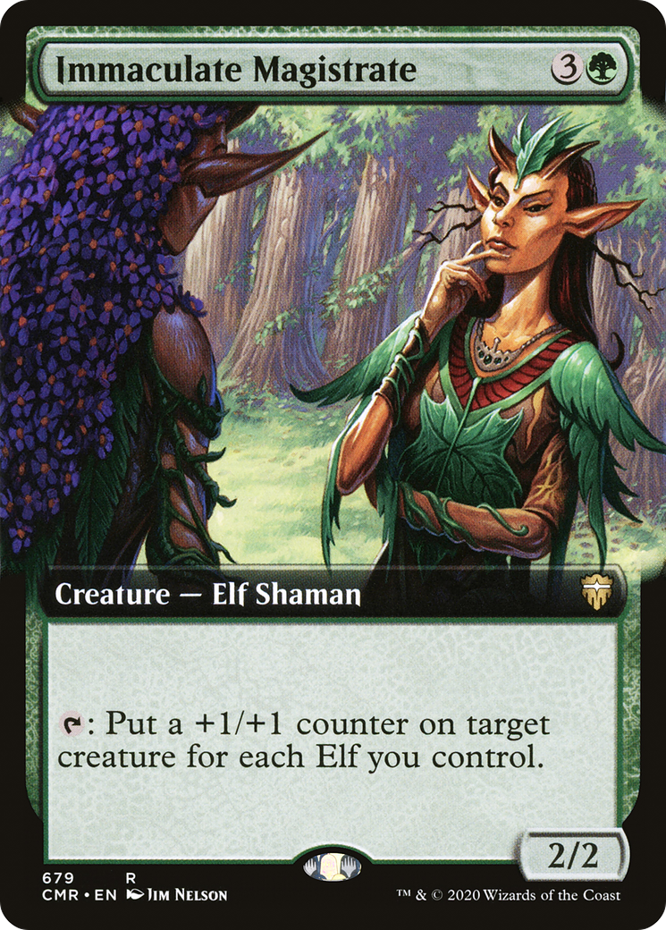 Immaculate Magistrate (Extended Art) (CMR-679)  - Commander Legends: (Extended Art)