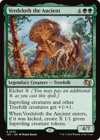 Verdeloth the Ancient (J25-737)  - Foundations Jumpstart