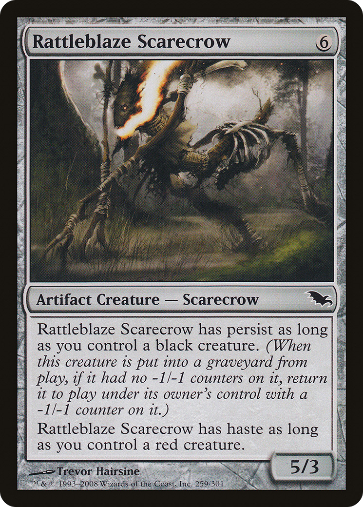 Rattleblaze Scarecrow (SHM-259)  Foil - Shadowmoor