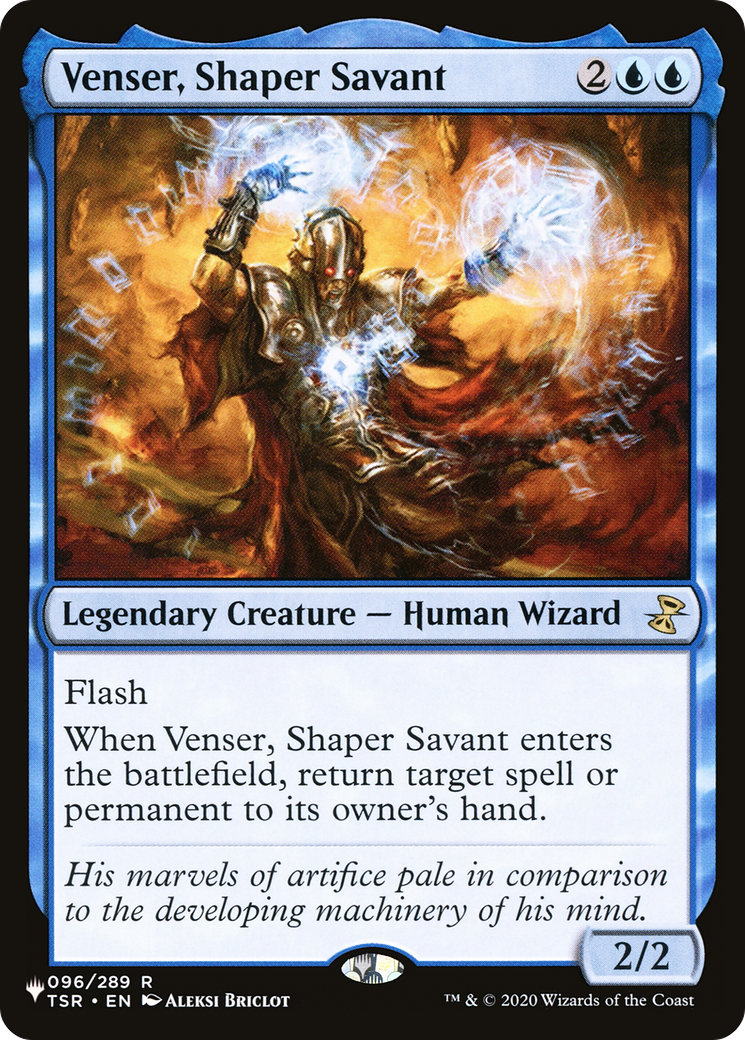 Venser, Shaper Savant (LIST-096/289)  - The List