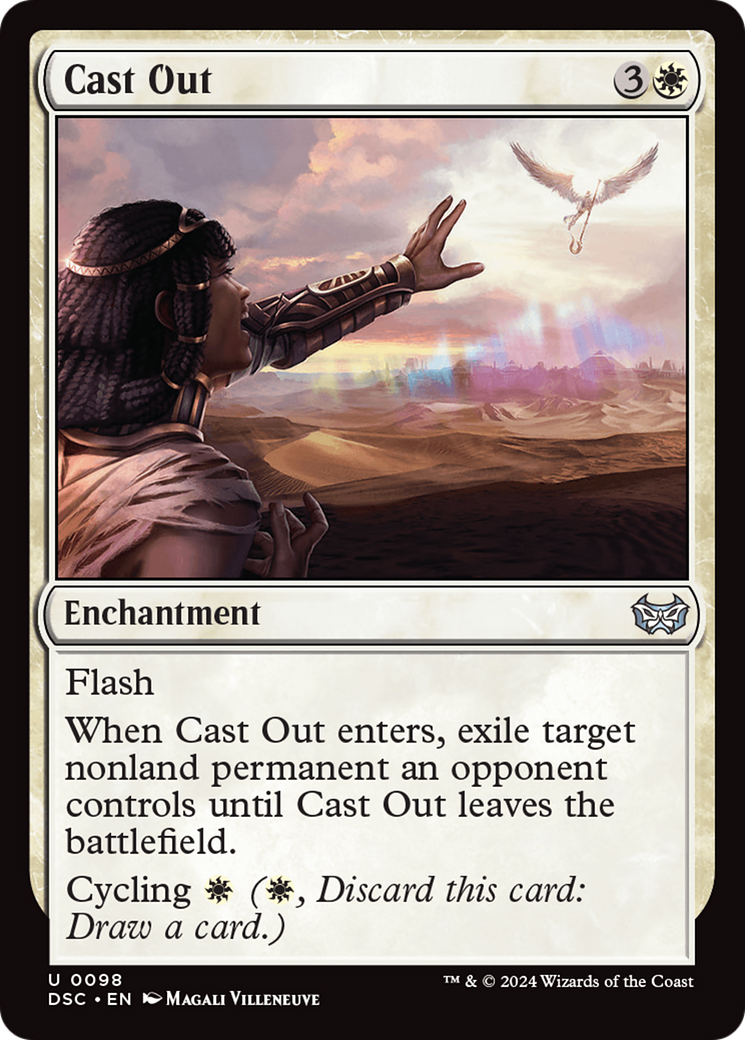 Cast Out (DSC-098)  - Duskmourn: House of Horror Commander
