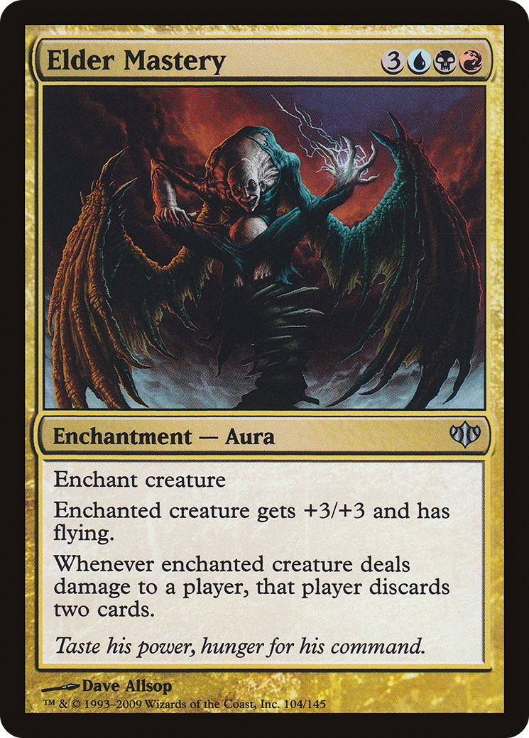 Elder Mastery (CON-104)  Foil - Conflux