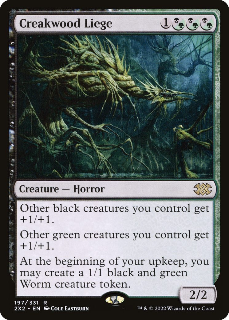 Creakwood Liege (2X2-197)  Foil - Double Masters 2022