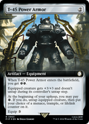 T-45 Power Armor (Extended Art) (Surge Foil) (PIP-965) - Fallout: (Extended Art) Foil