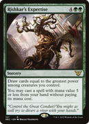 Rishkar's Expertise (NEC-127)  - Neon Dynasty Commander