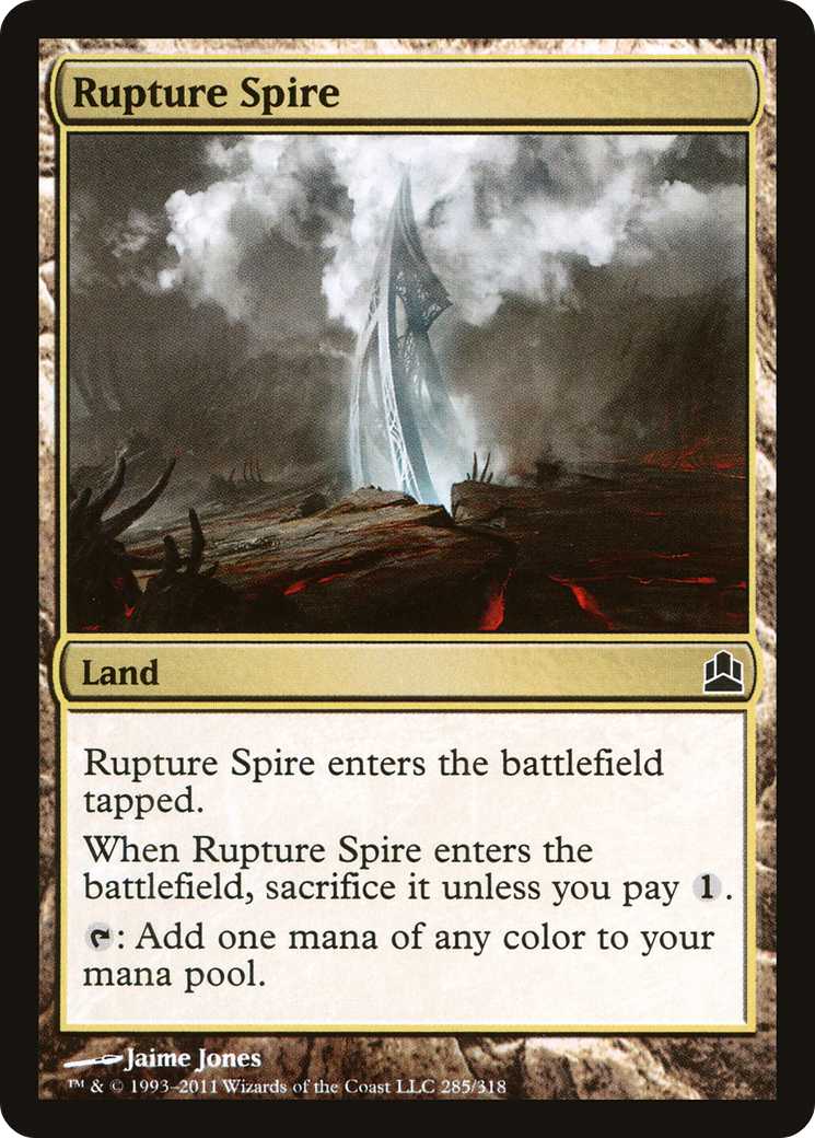Rupture Spire (CMD-285)  - Commander 2011