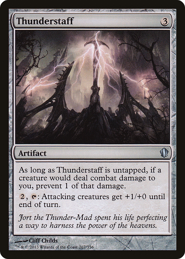 Thunderstaff (C13-267)  - Commander 2013