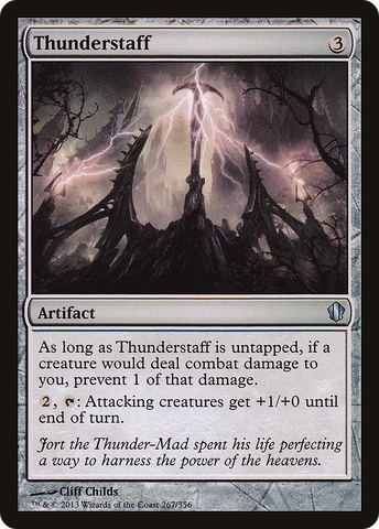 Thunderstaff (C13-267)  - Commander 2013