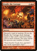 Kindle the Carnage (DIS-066) - Dissension Foil