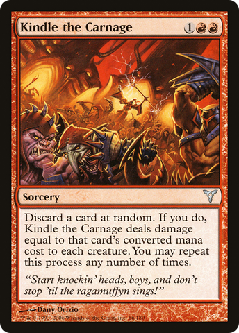 Kindle the Carnage (DIS-066)  - Dissension