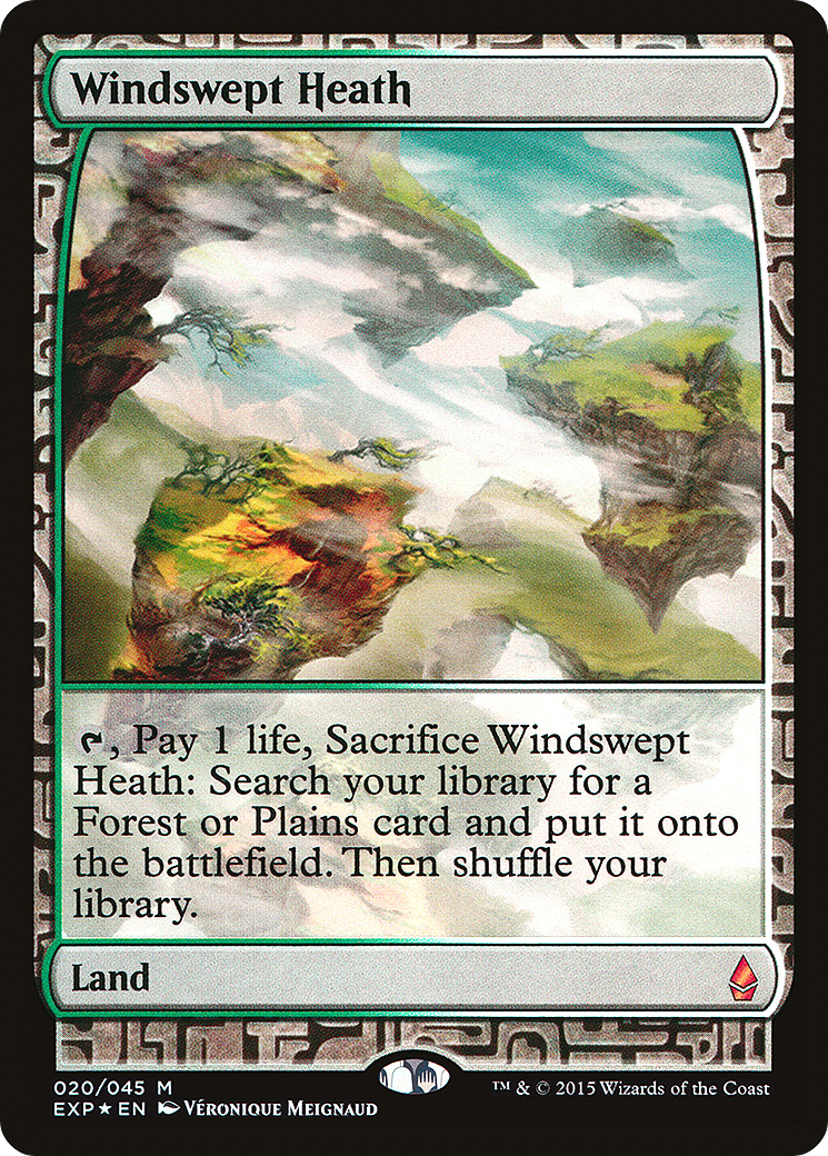 Windswept Heath (EXP-020)  Foil - Zendikar Expeditions