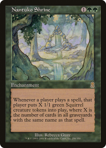 Nantuko Shrine (ODY-256)  Foil - Odyssey