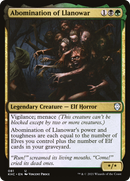Abomination of Llanowar (KHC-081)  - Kaldheim Commander