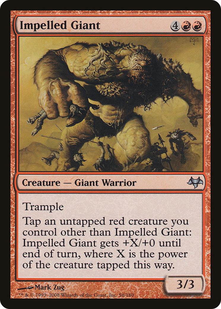 Impelled Giant (EVE-058)  Foil - Eventide