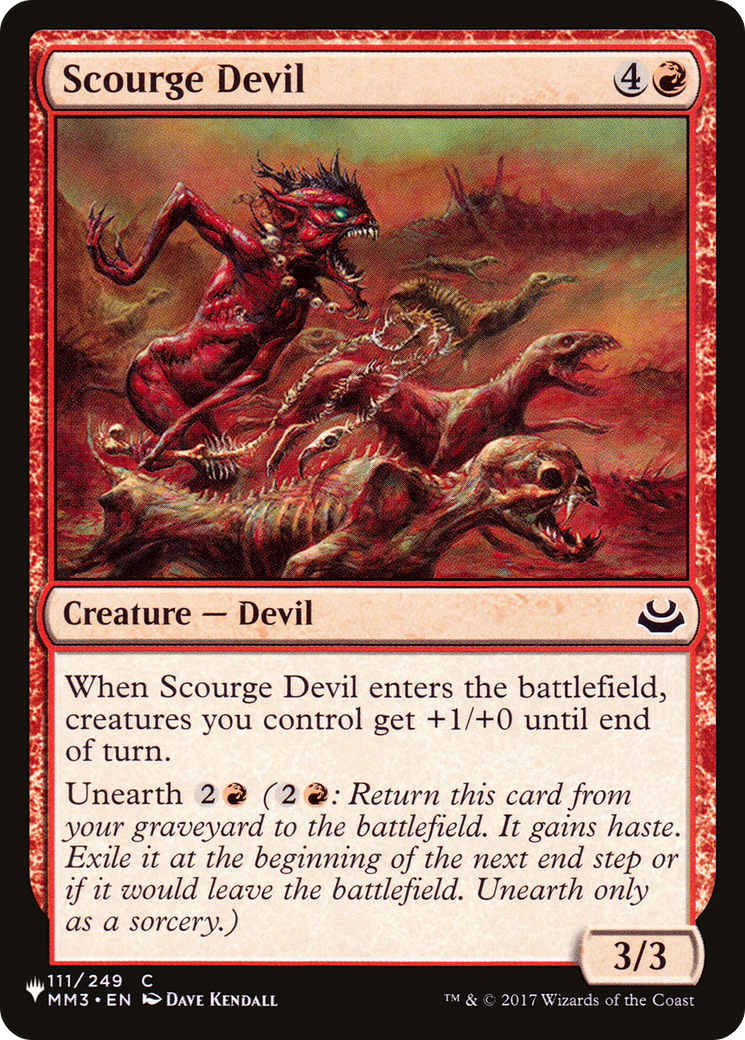 Scourge Devil (LIST-MM3-111)  - The List