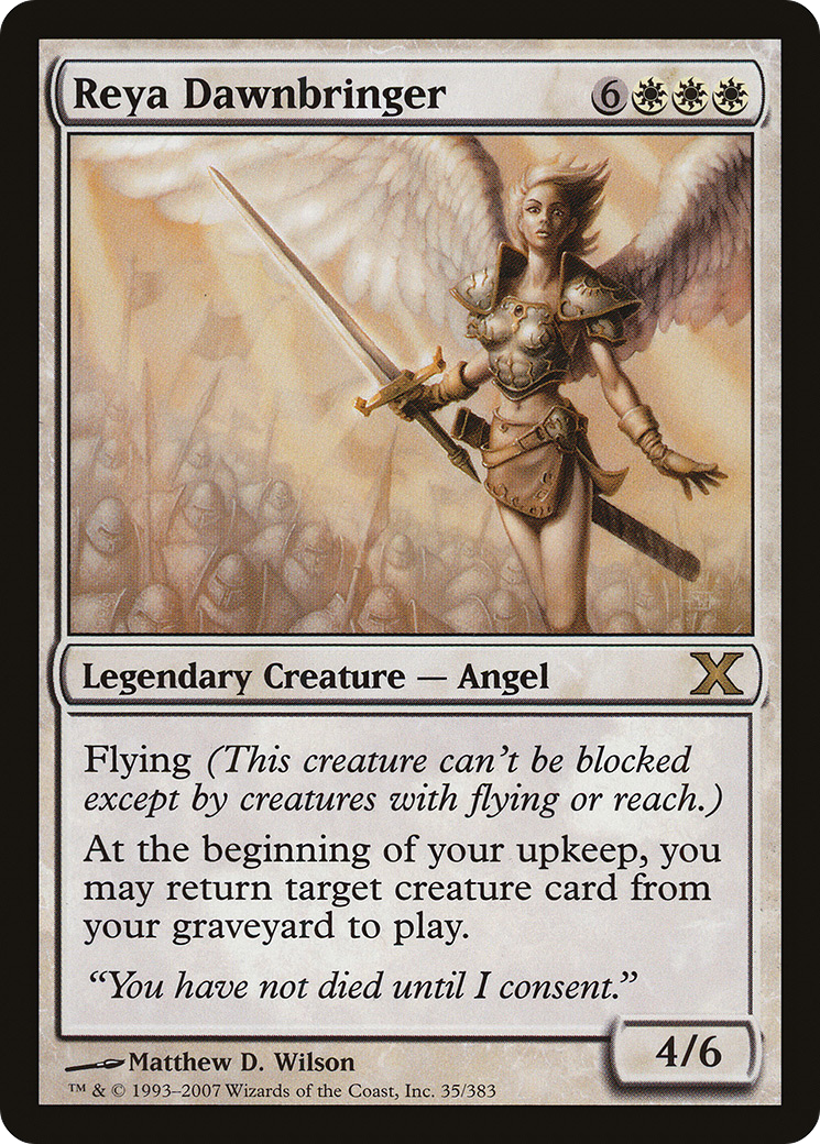 Reya Dawnbringer (10E-035)  - Tenth Edition